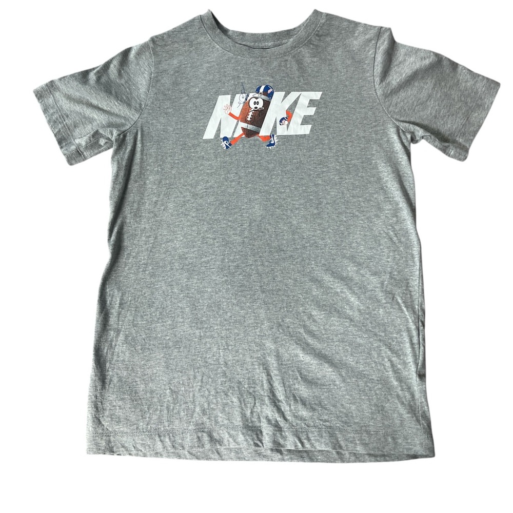 Nike Heather Gray Graphic Tee